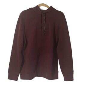 American Eagle Pullover Hoodie in Burgundy Red Size XL Super Soft Cozy Lounge